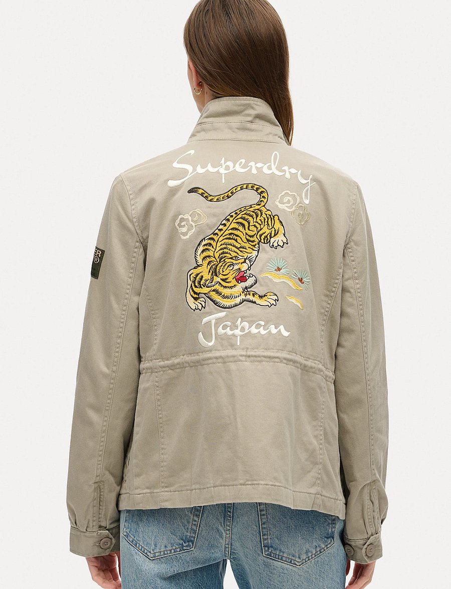 Superdry - MILITARY M65 JACKET - utility-jakker - vintage khaki - 4