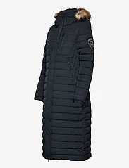 Superdry - FUJI HOODED LONGLINE PUFFER - winter jackets - nordic chrome navy - 2