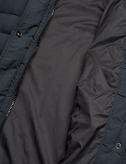 Superdry - FUJI HOODED LONGLINE PUFFER - winterjacken - nordic chrome navy - 7