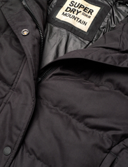 Superdry - MF FAUX FUR HOODED PARKA - winter jackets - black - 2
