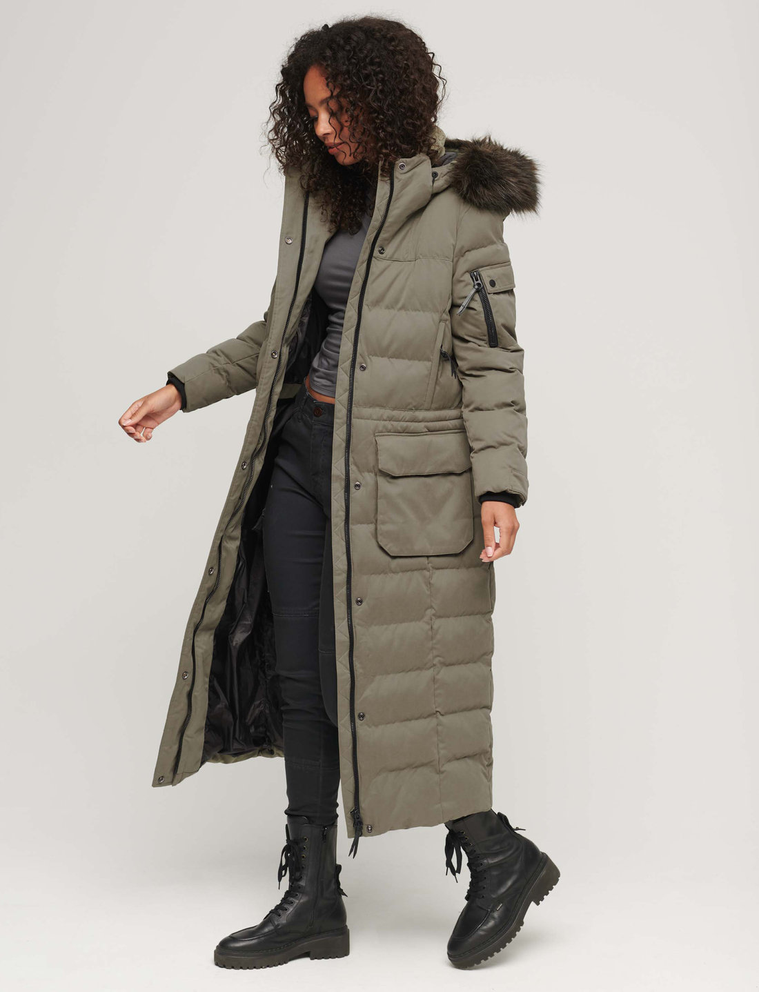 Superdry Mf Faux Fur Hooded Parka 137.99 . Buy Padded Coats