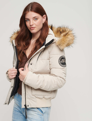 Superdry - EVEREST HOODED PUFFER BOMBER - spring jackets - chateau grey - 2