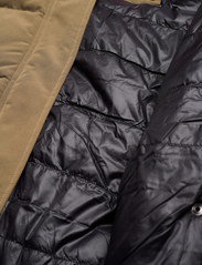 Superdry - EVEREST HOODED PUFFER BOMBER - vårjackor - military olive - 6