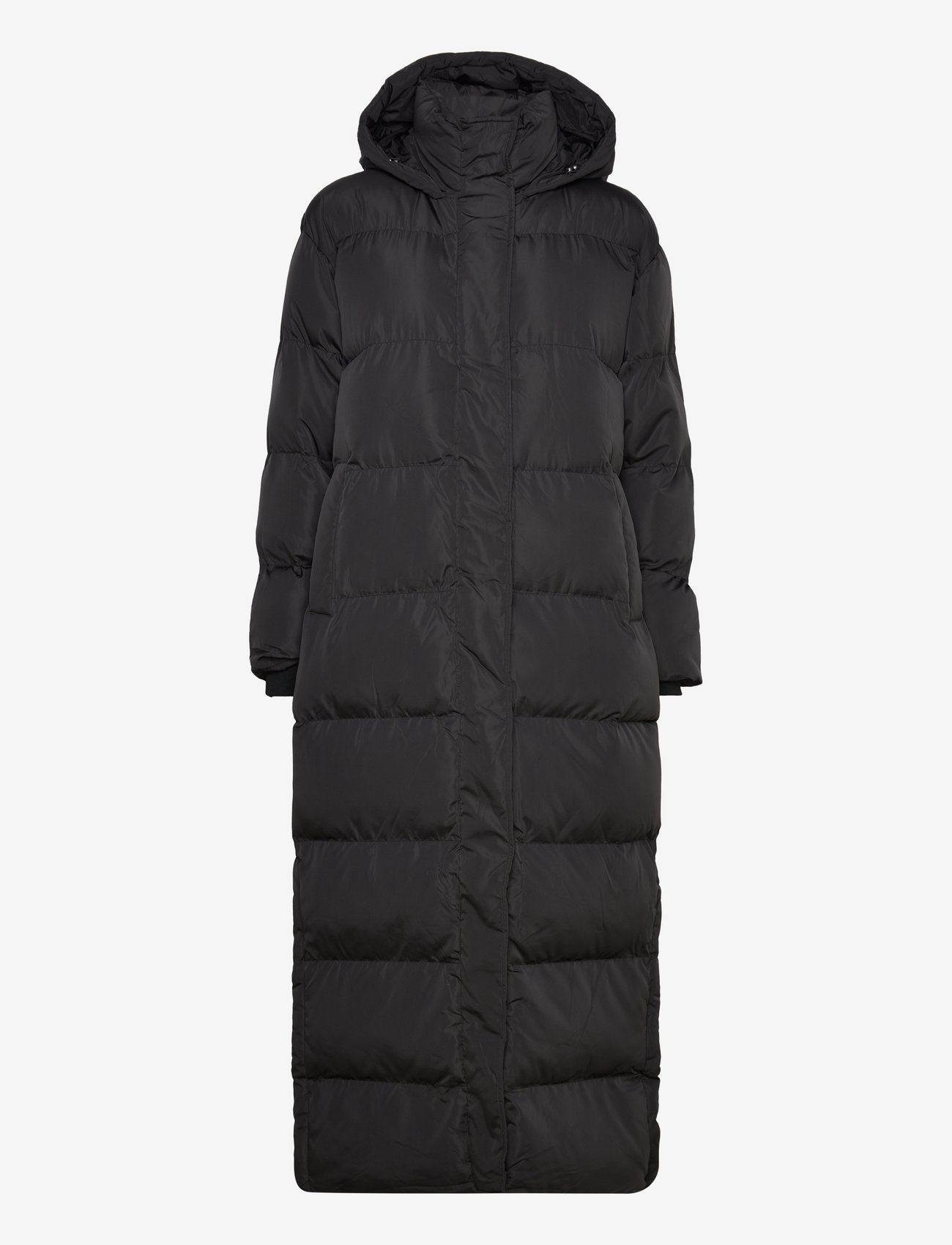 Superdry - MAXI HOODED PUFFER COAT - black - 0