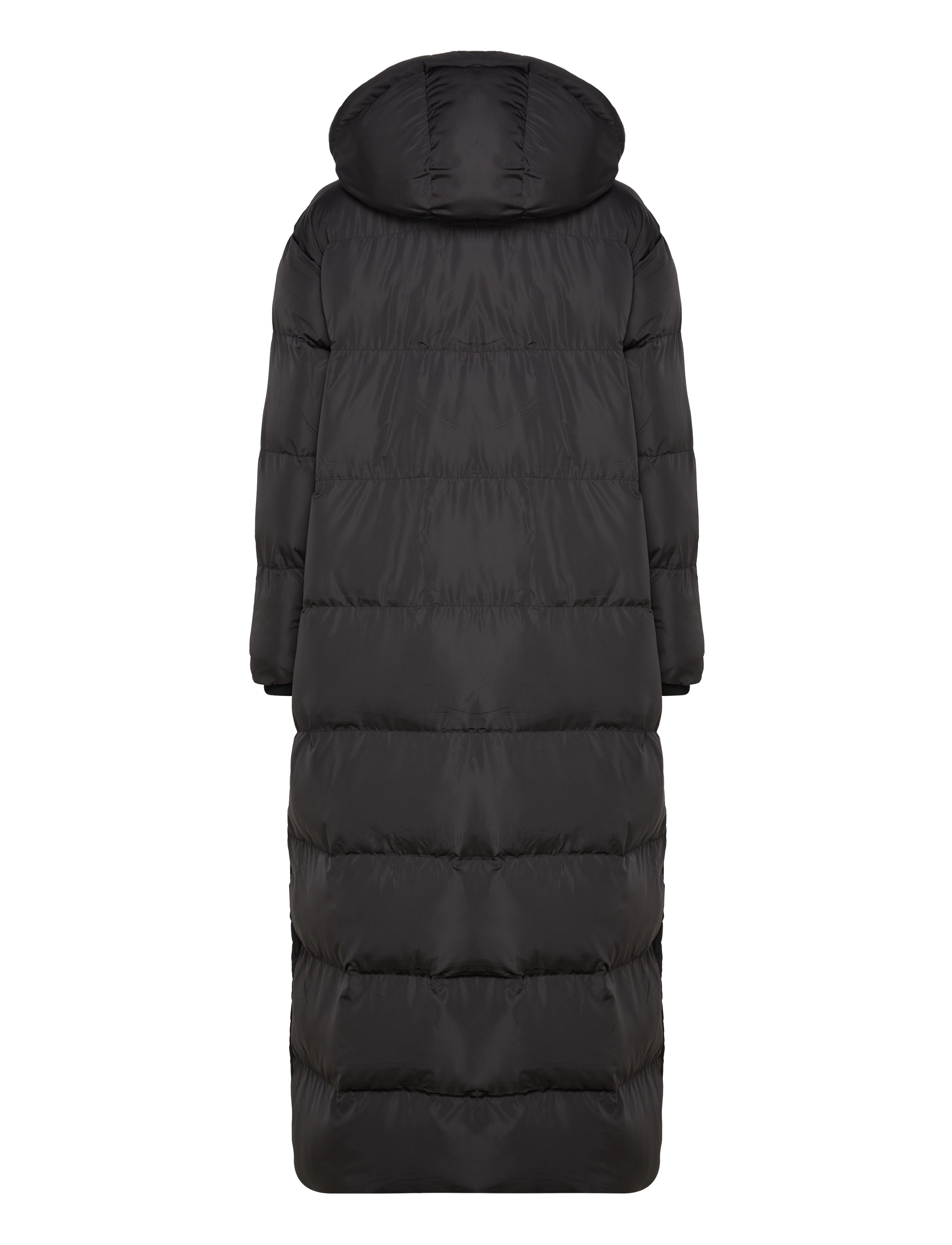 Superdry - MAXI HOODED PUFFER COAT - black - 1