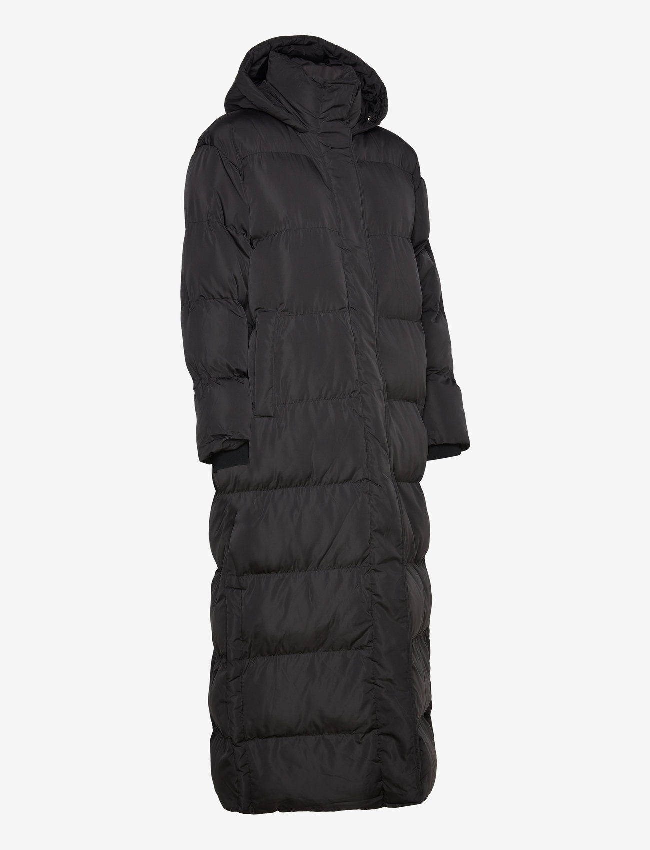 Superdry - MAXI HOODED PUFFER COAT - black - 2