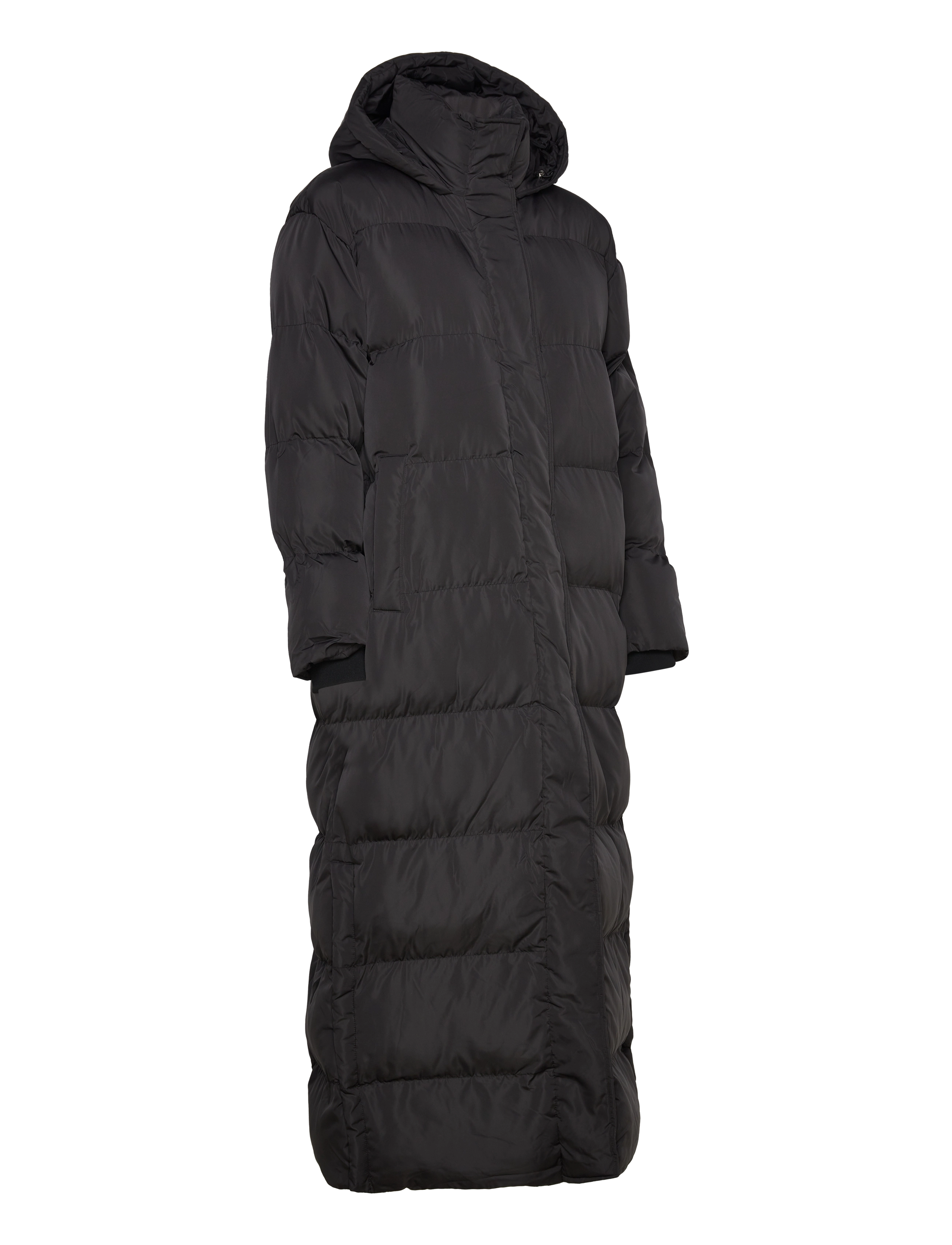 Superdry - MAXI HOODED PUFFER COAT - black - 2