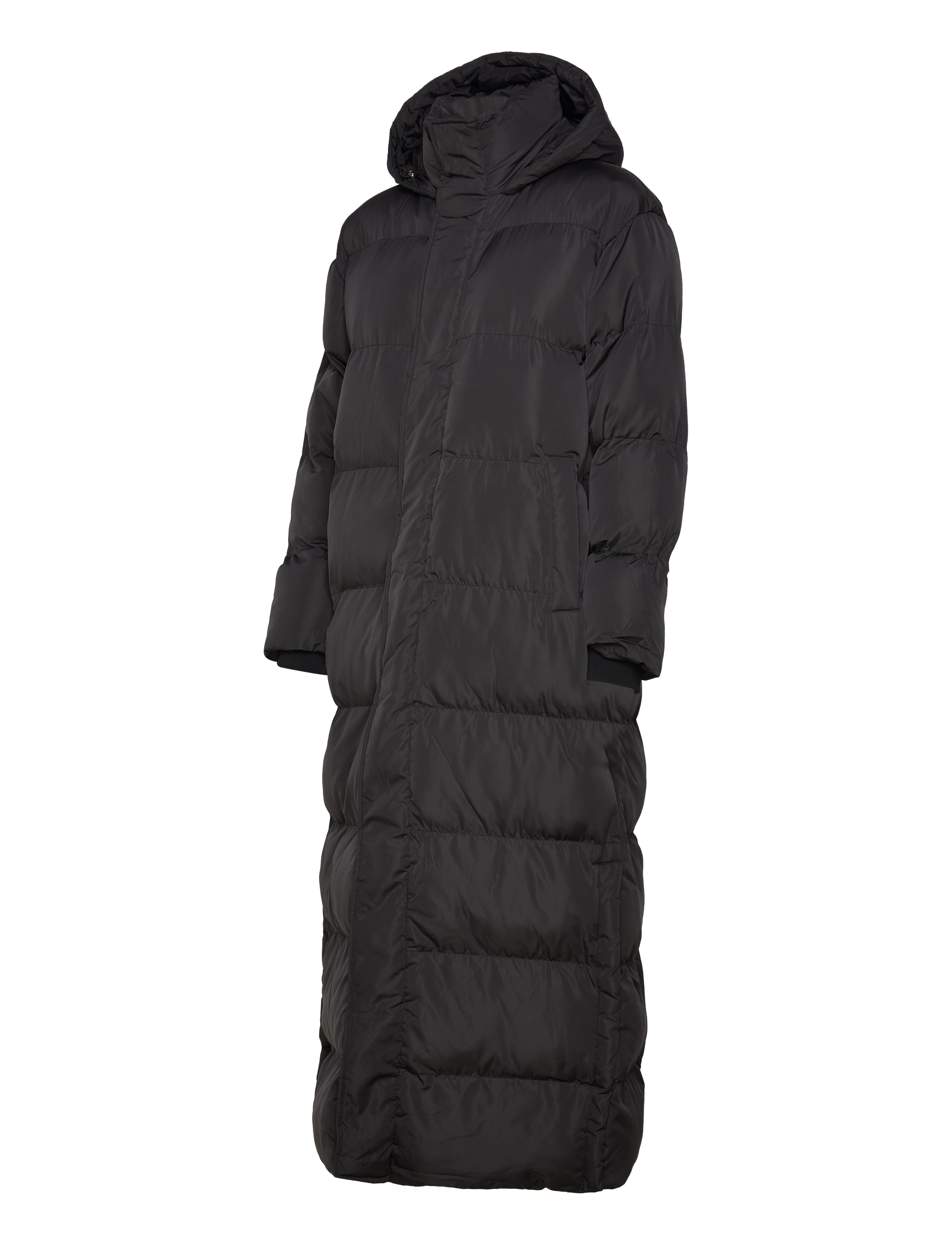 Superdry - MAXI HOODED PUFFER COAT - black - 3