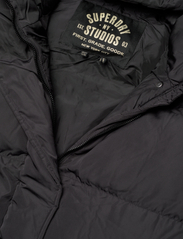 Superdry - MAXI HOODED PUFFER COAT - winter jackets - black - 4