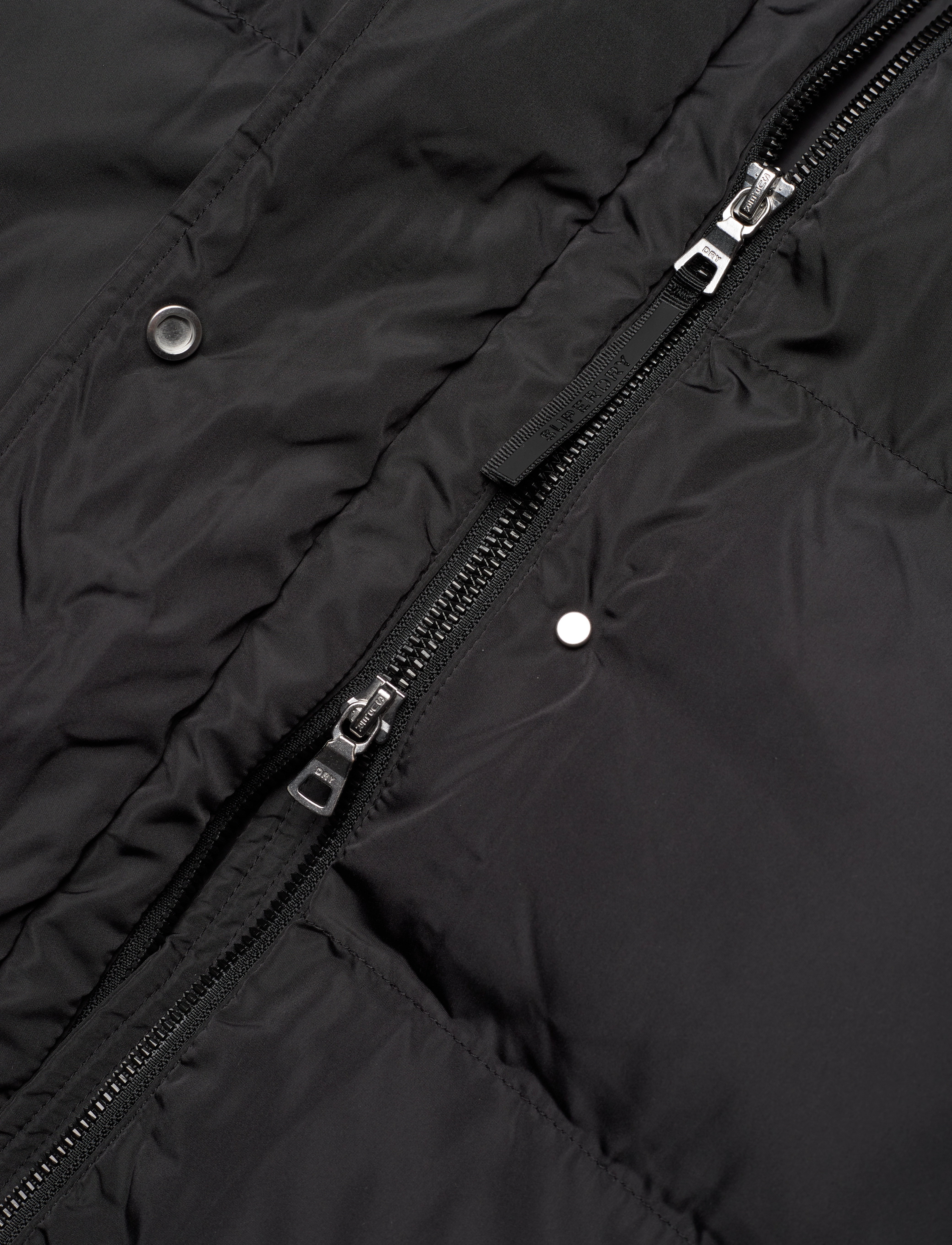 Superdry - MAXI HOODED PUFFER COAT - black - 5