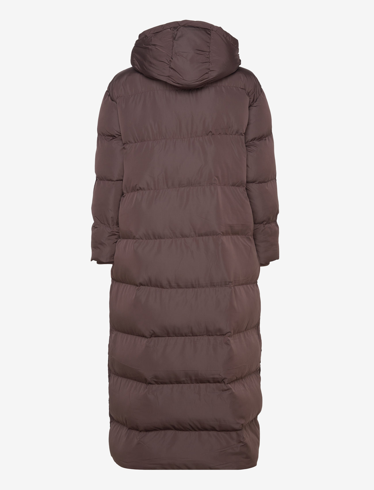 Superdry - MAXI HOODED PUFFER COAT - coffee bean brown - 1