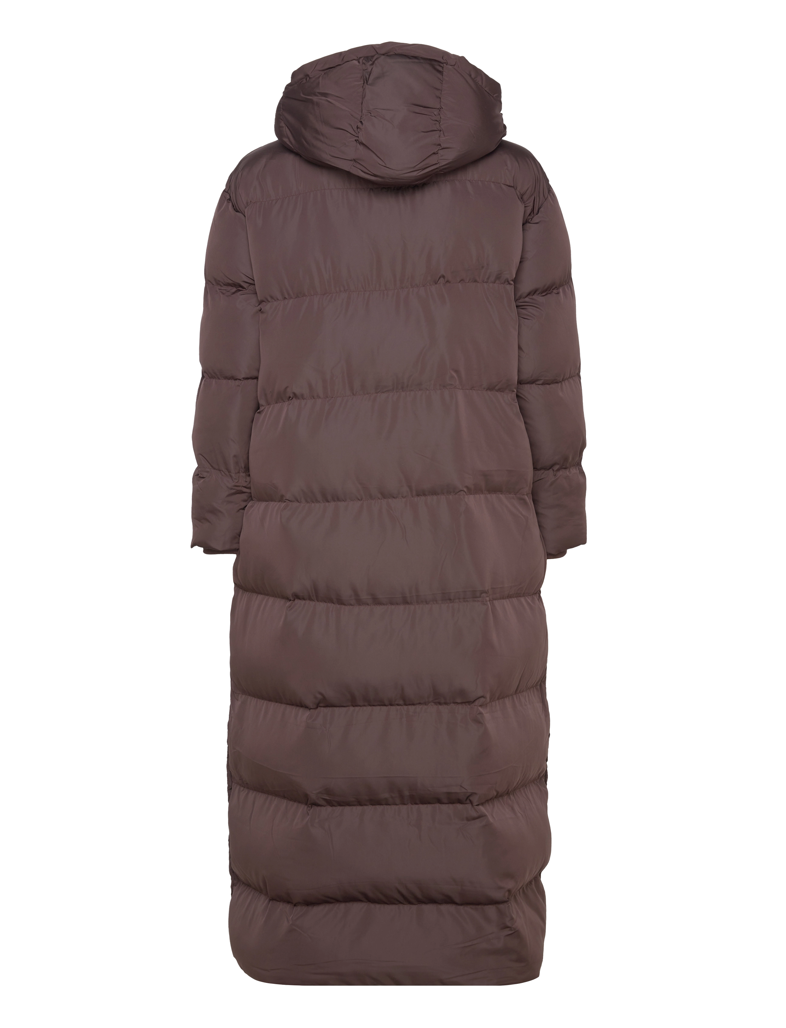 Superdry - MAXI HOODED PUFFER COAT - coffee bean brown - 1