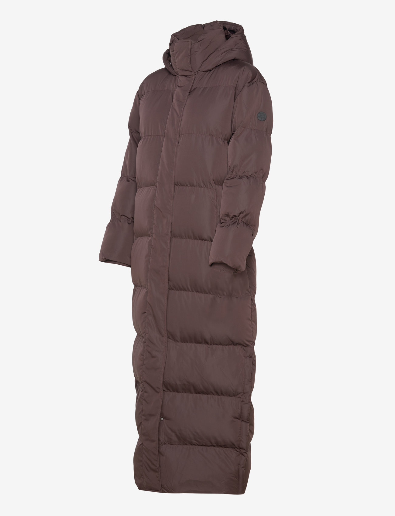 Superdry - MAXI HOODED PUFFER COAT - coffee bean brown - 2