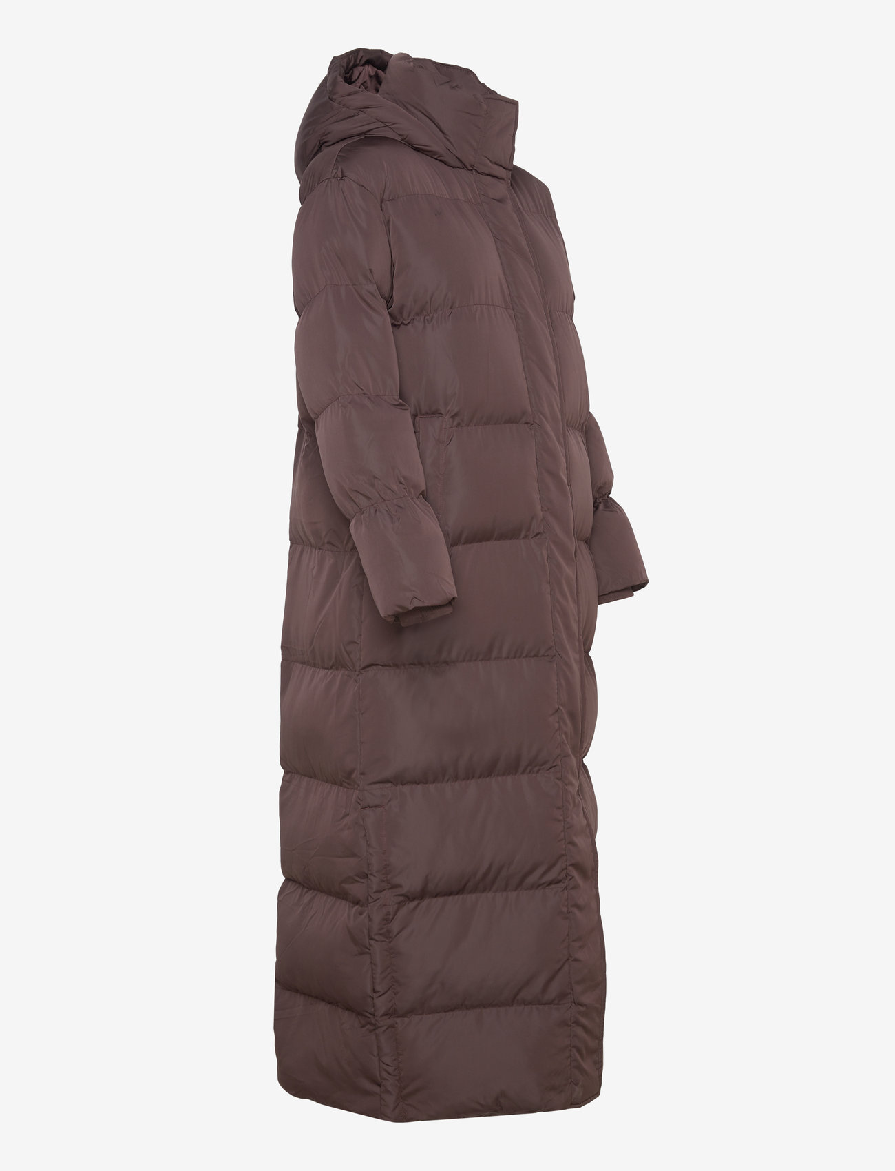 Superdry - MAXI HOODED PUFFER COAT - coffee bean brown - 3