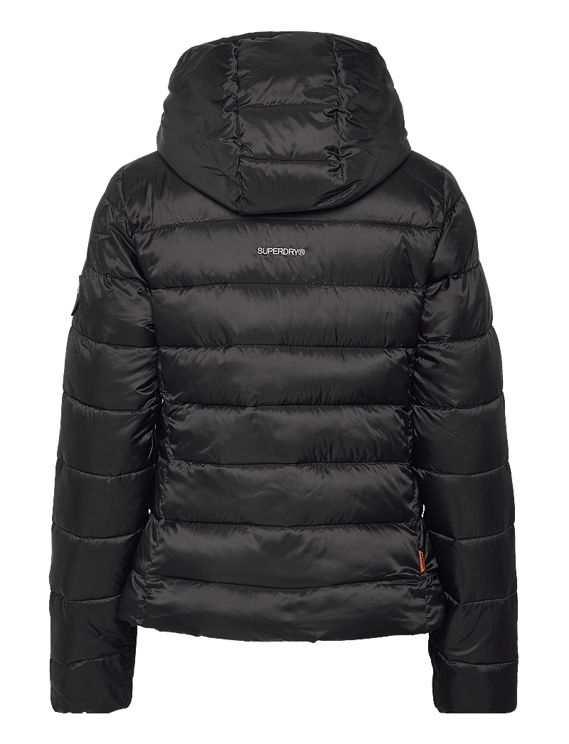 Superdry - HOODED FUJI QUILT PADDED JKT - black - 1
