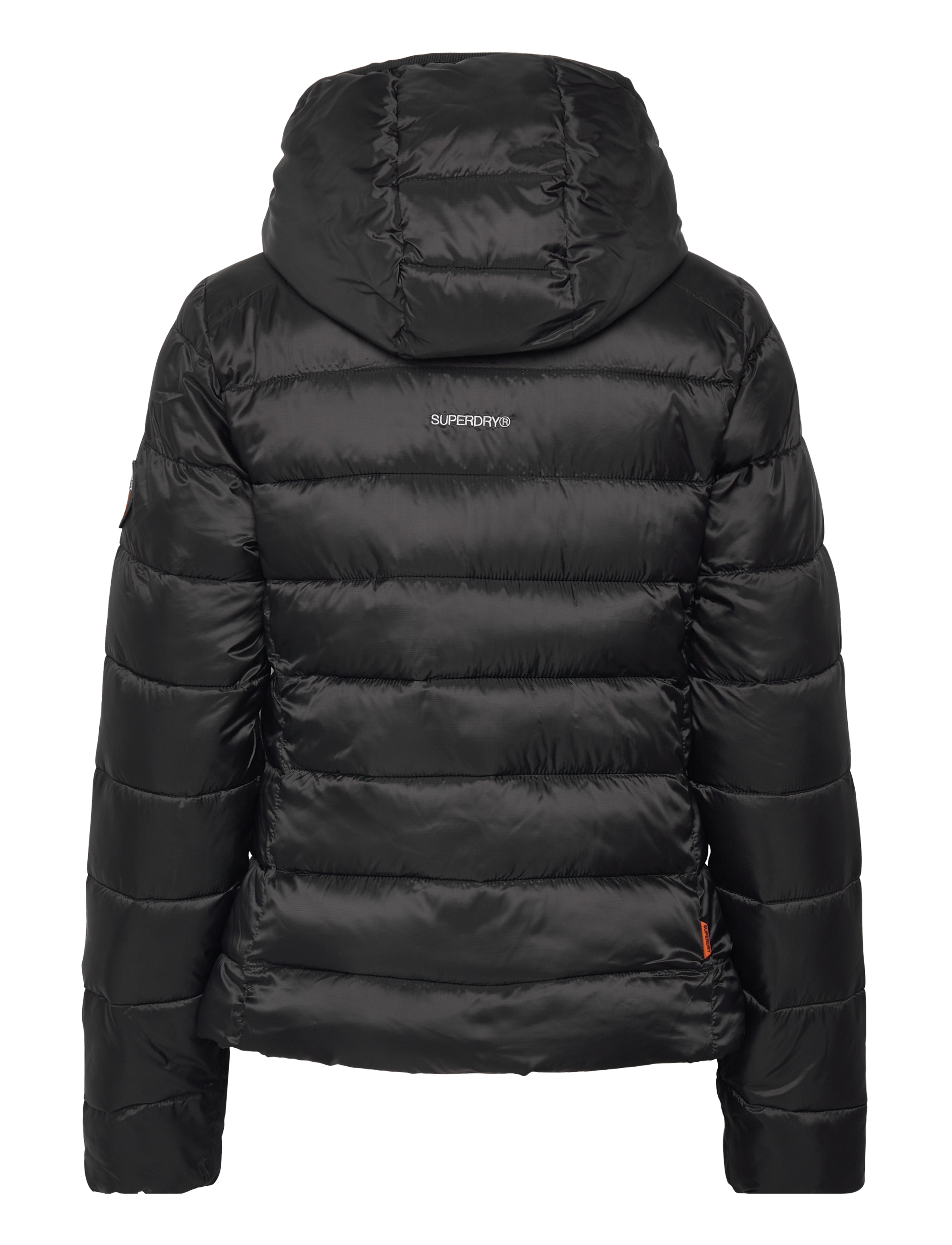 Superdry - HOODED FUJI QUILT PADDED JKT - black - 1