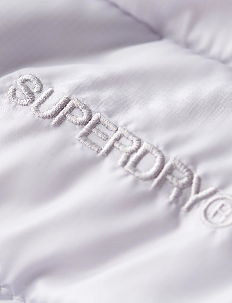 Superdry - HOODED FUJI QUILT PADDED JKT - dunjakker - iced purple - 3
