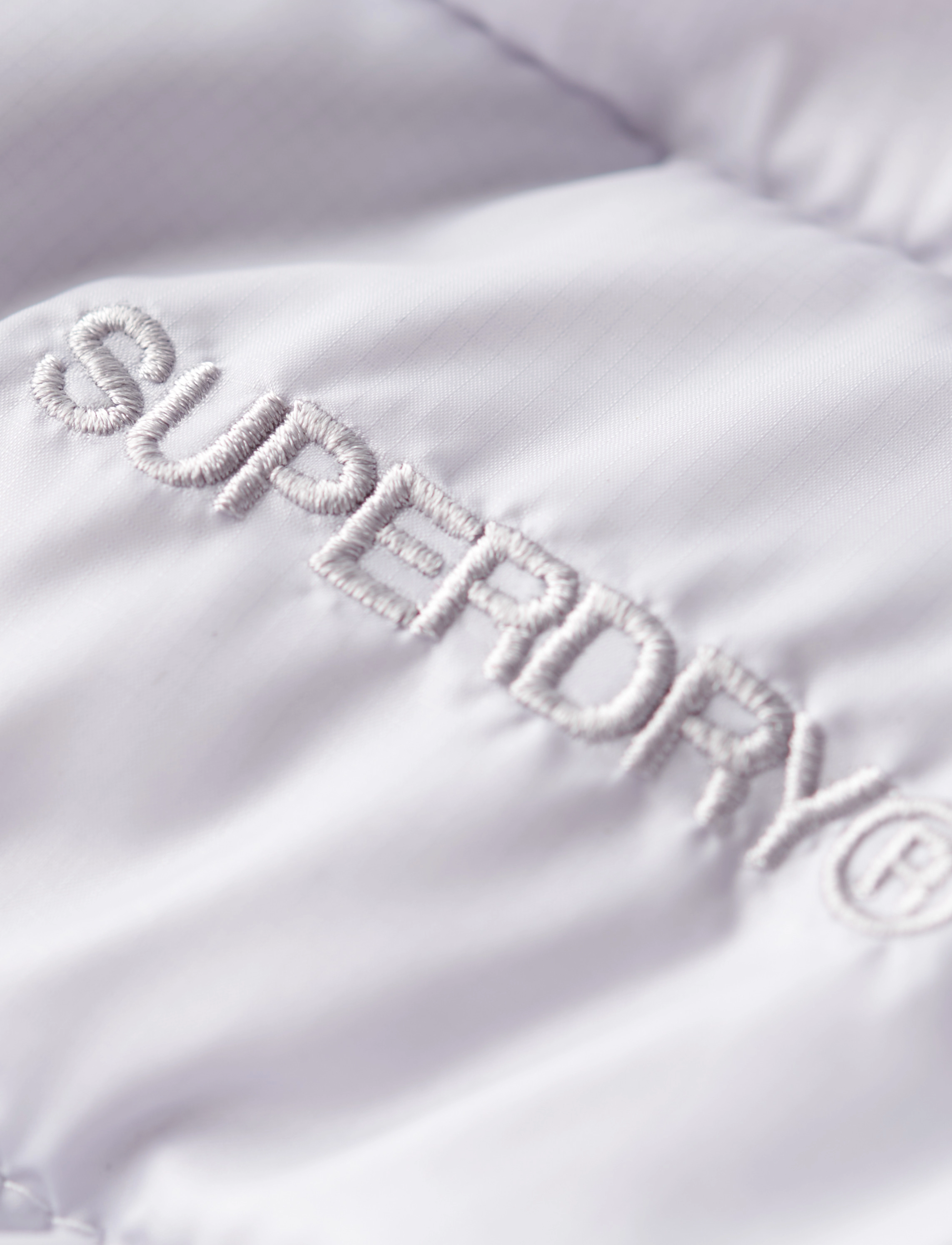 Superdry - HOODED FUJI QUILT PADDED JKT - ytterkläder - iced purple - 3