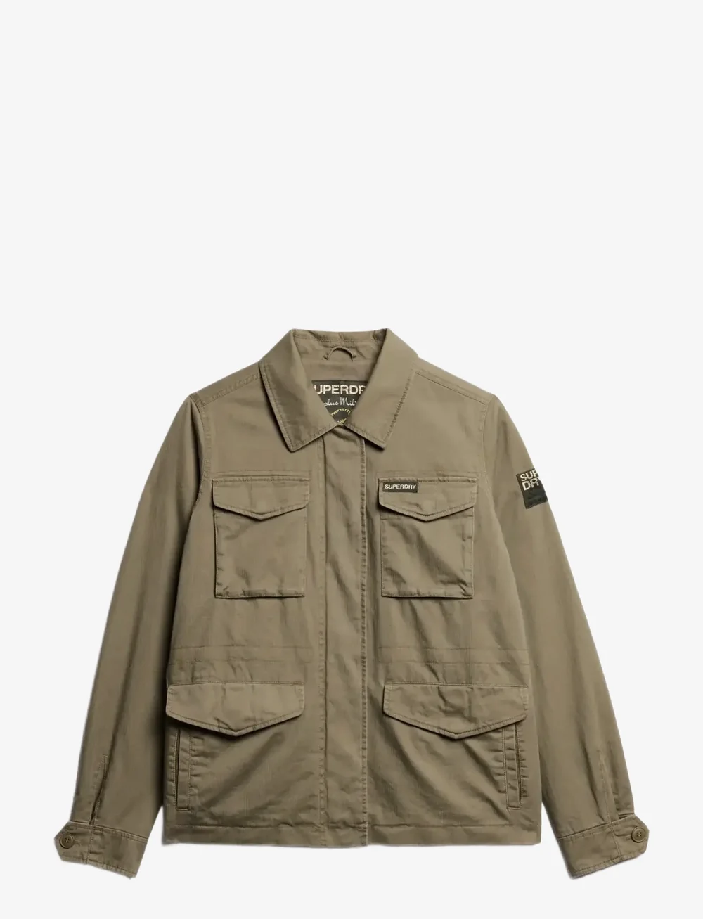 Superdry - EMBROIDERED M65 MILITARY JKT - efterårsjakker - moss khaki - 1