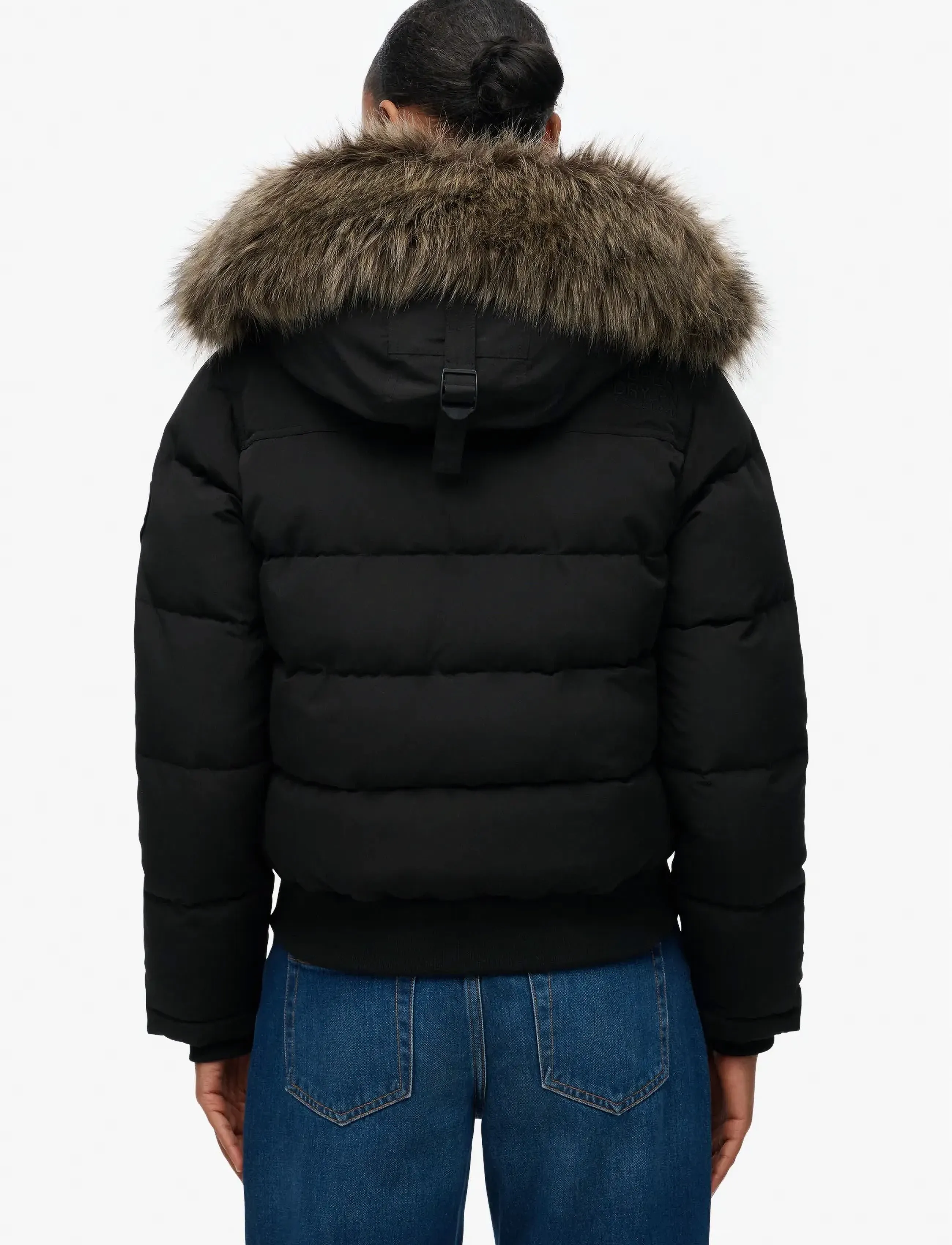 Superdry Everest Hooded Bomber Jkt jackor dam – bild 9