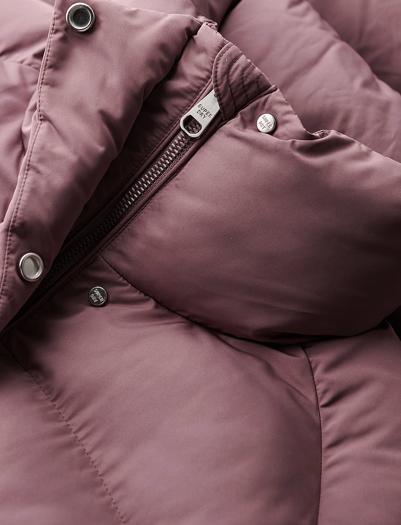 Superdry - MAXI LONGLINE PUFFER JACKET - winterjacken - flint purple - 3