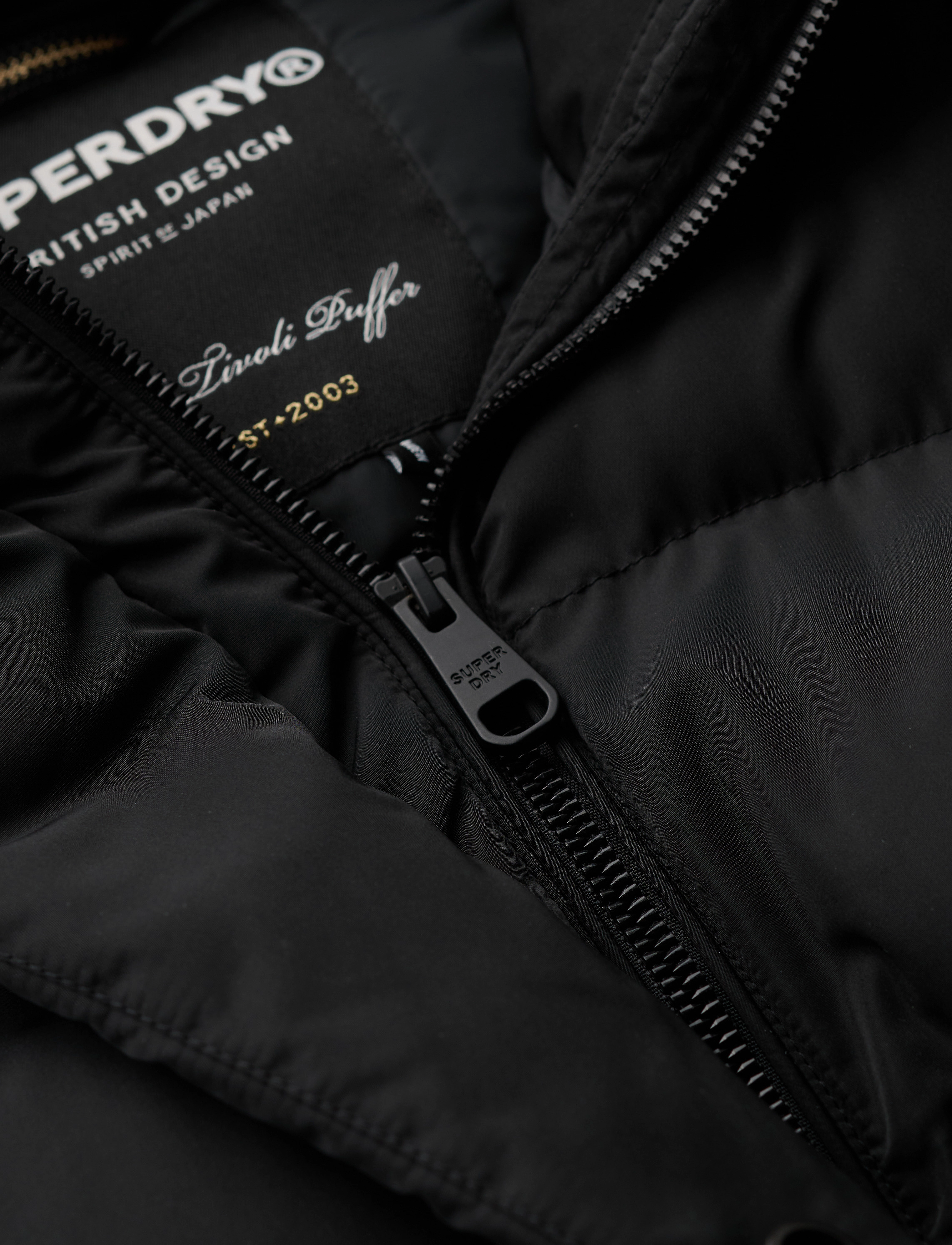 Superdry Longline Hooded Puffer Jacket jackor dam – bild 3