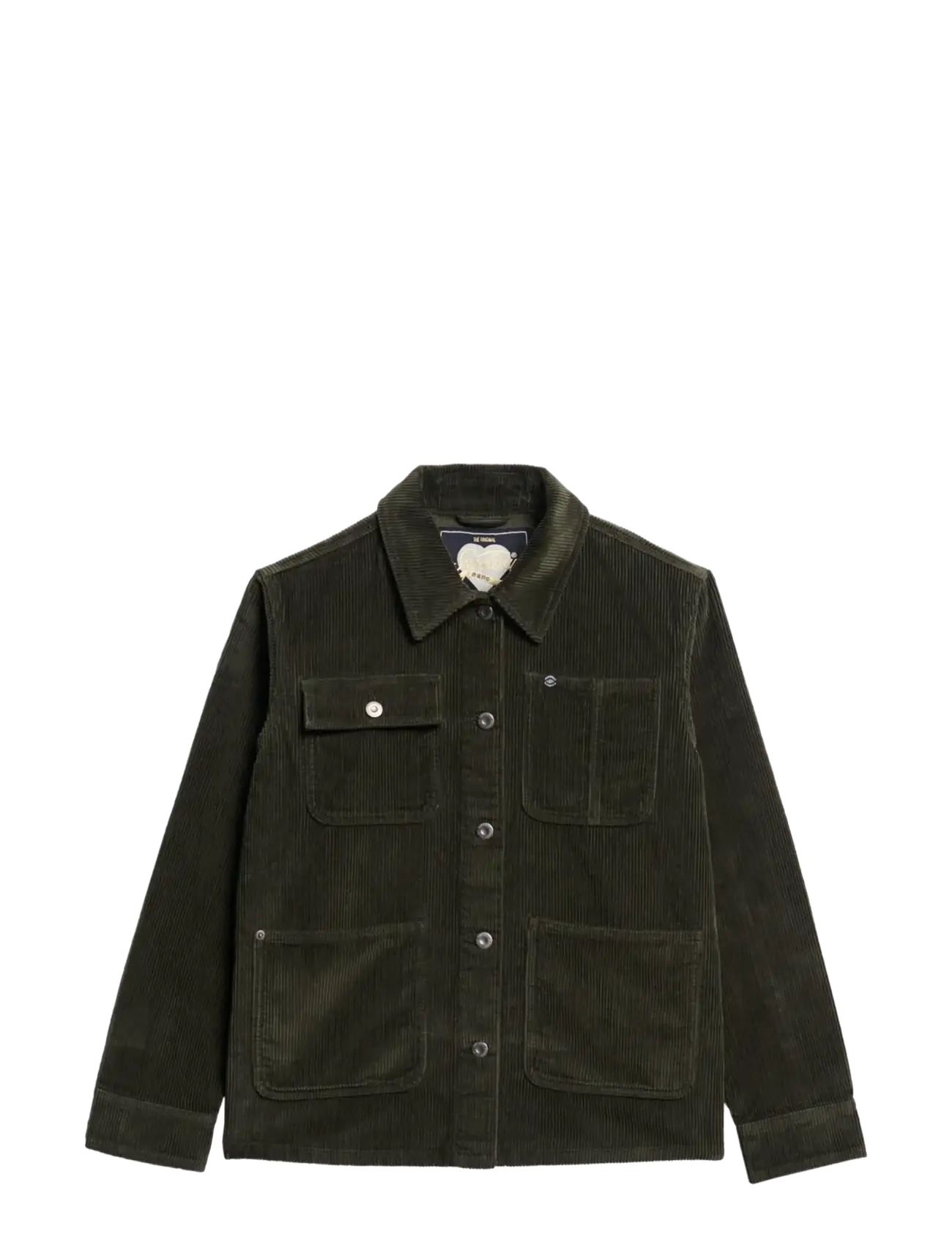 Superdry - CORDUROY CHORE JACKET - army khaki - 1