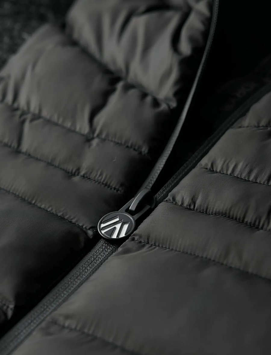 Superdry - STORM KNIT HYBRID JACKET - winterjacken - black - 4