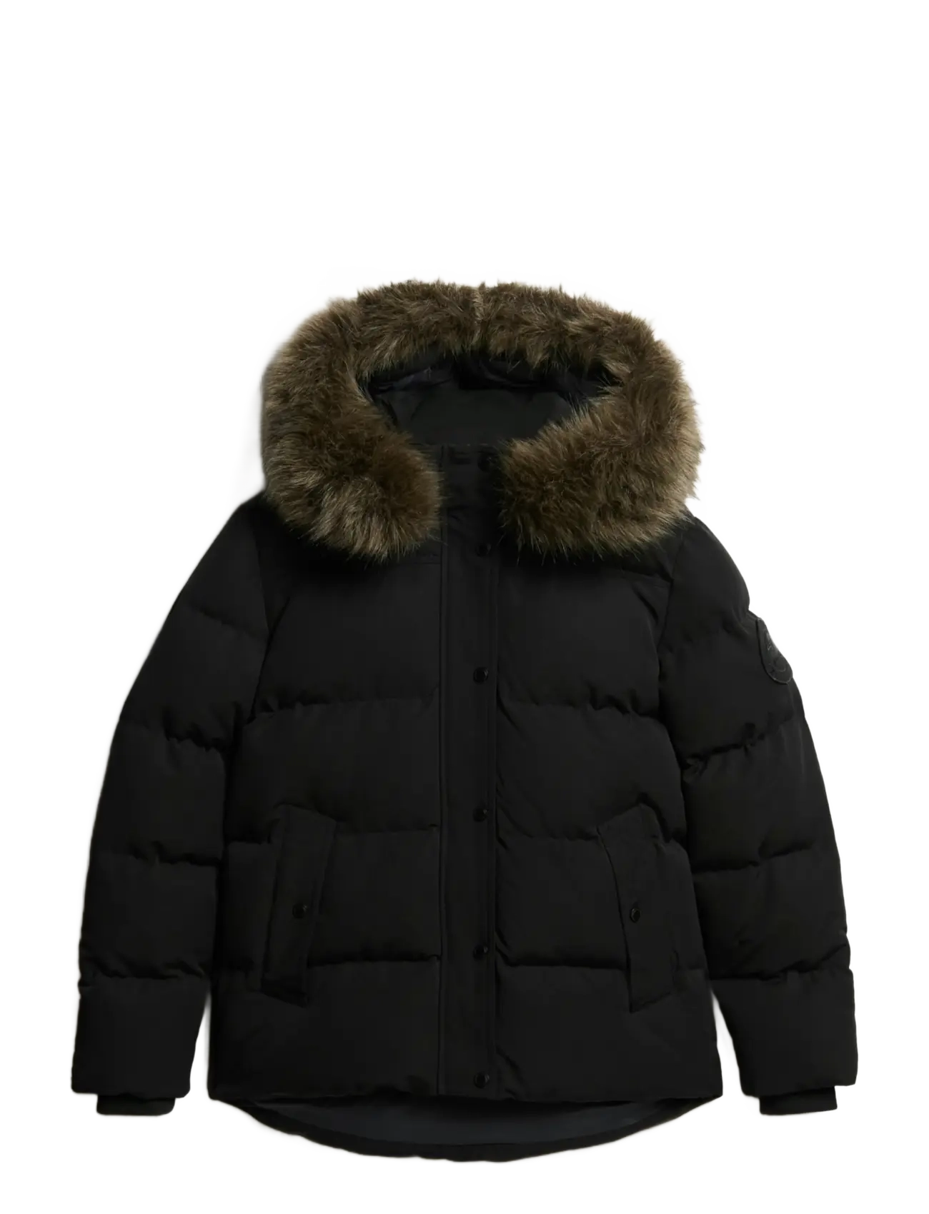 Superdry - EVEREST 5 BAFFLE PUFFER JKT - winter jacket - black - 1