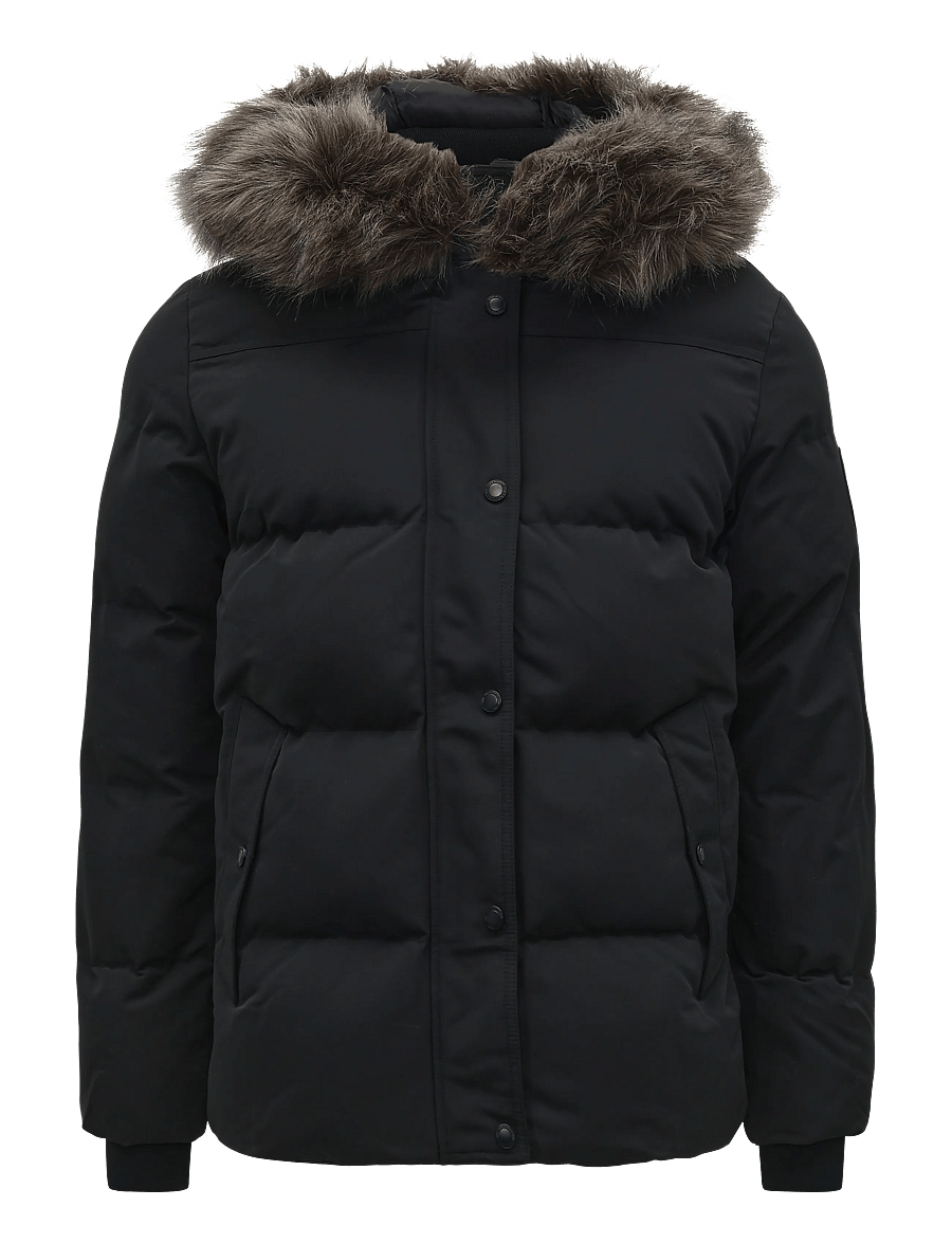 Superdry - EVEREST 5 BAFFLE PUFFER JKT - vinterjakker - black - 1