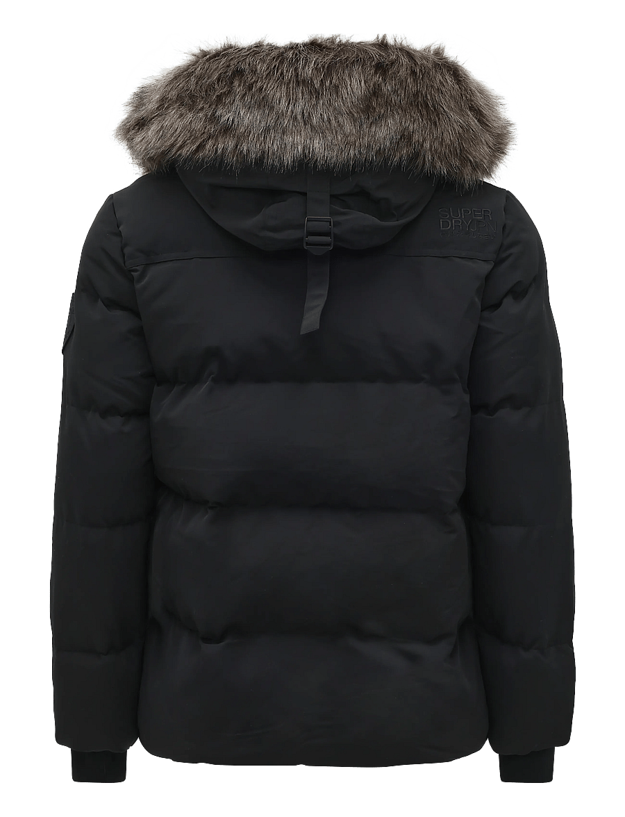 Superdry - EVEREST 5 BAFFLE PUFFER JKT - vinterjakker - black - 2