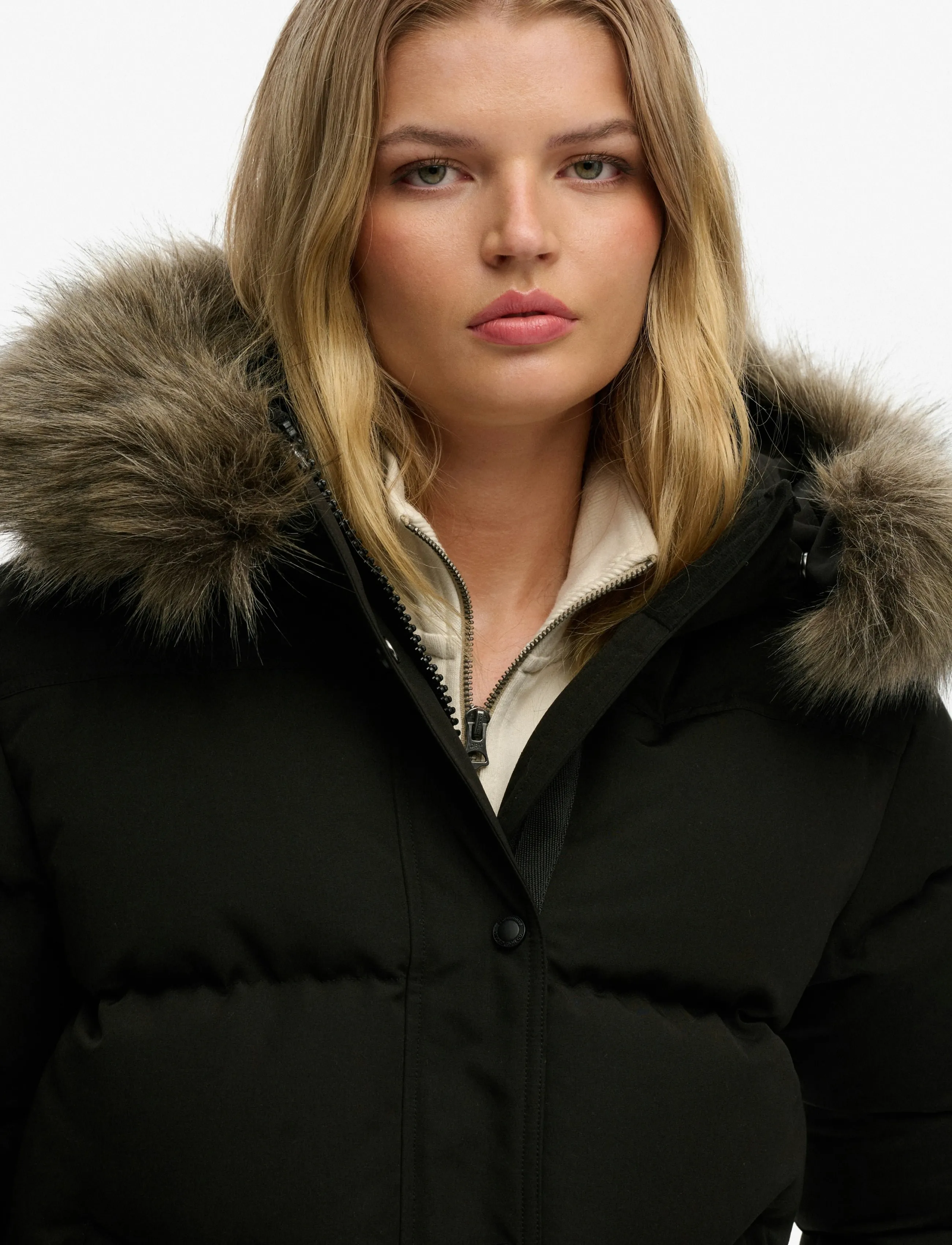 Superdry - EVEREST 5 BAFFLE PUFFER JKT - winter jacket - black - 3