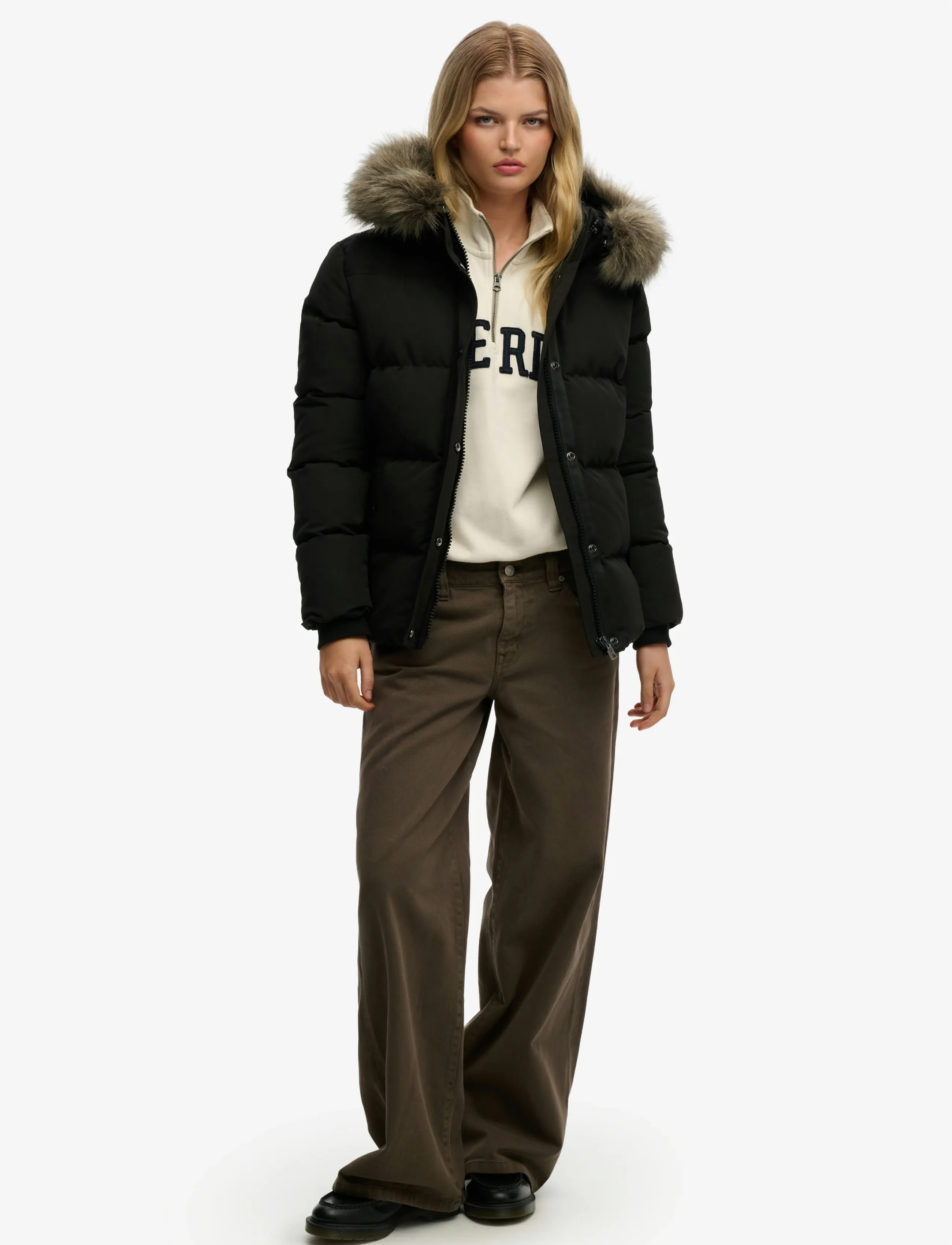 Superdry Everest 5 Baffle Puffer Jkt dunjackor dam – bild 7