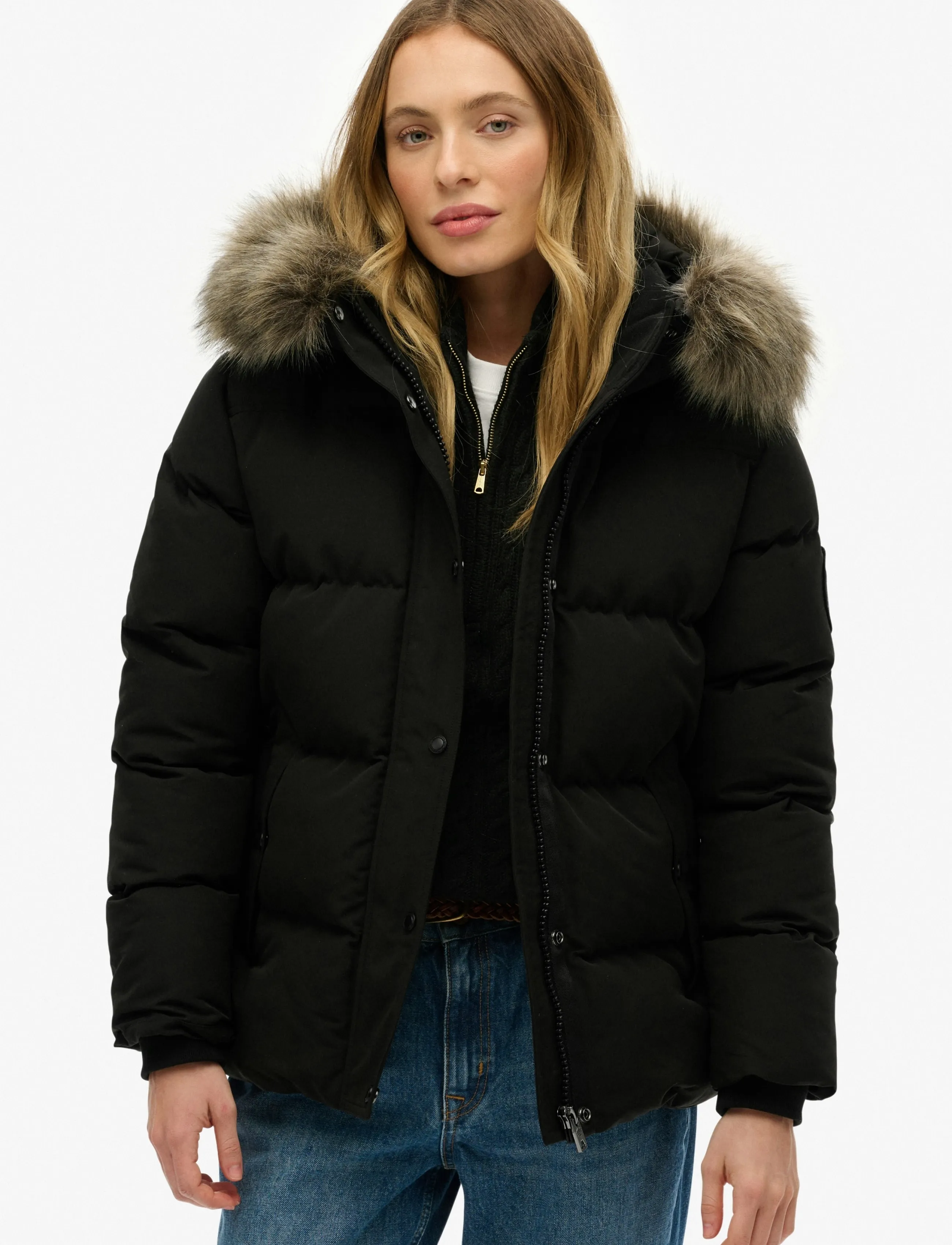 Superdry Everest 5 Baffle Puffer Jkt dunjackor dam – bild 8