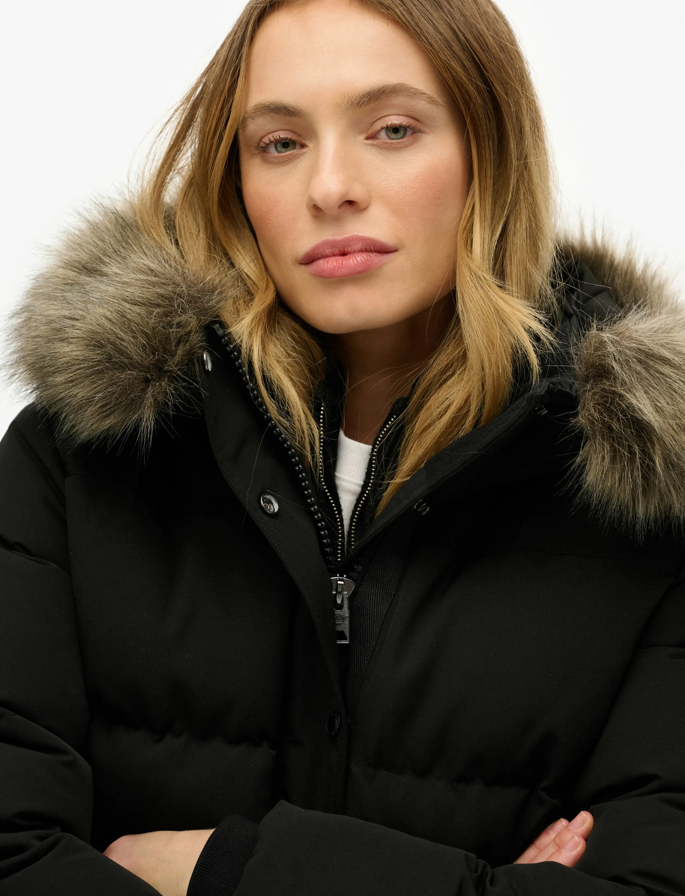 Superdry Everest 5 Baffle Puffer Jkt dunjackor dam – bild 9
