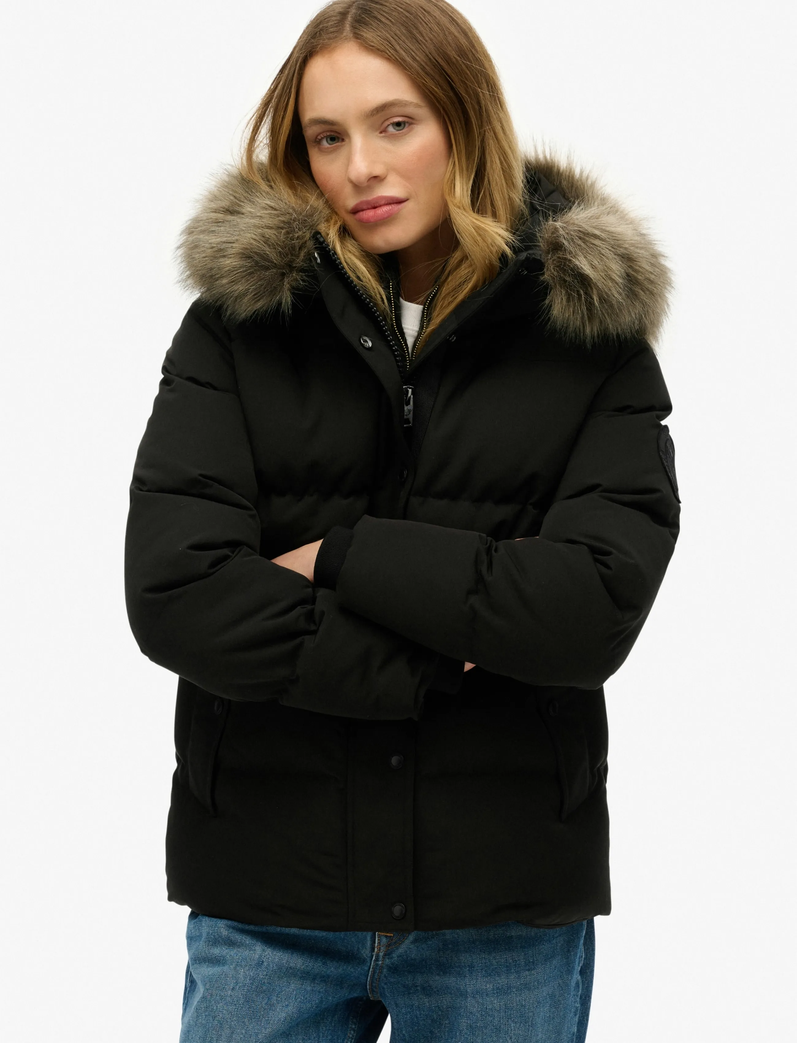 Superdry Everest 5 Baffle Puffer Jkt dunjackor dam – bild 10