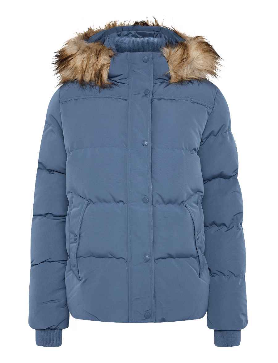Superdry - EVEREST 5 BAFFLE PUFFER JKT - talvejoped - dry slate blue - 0