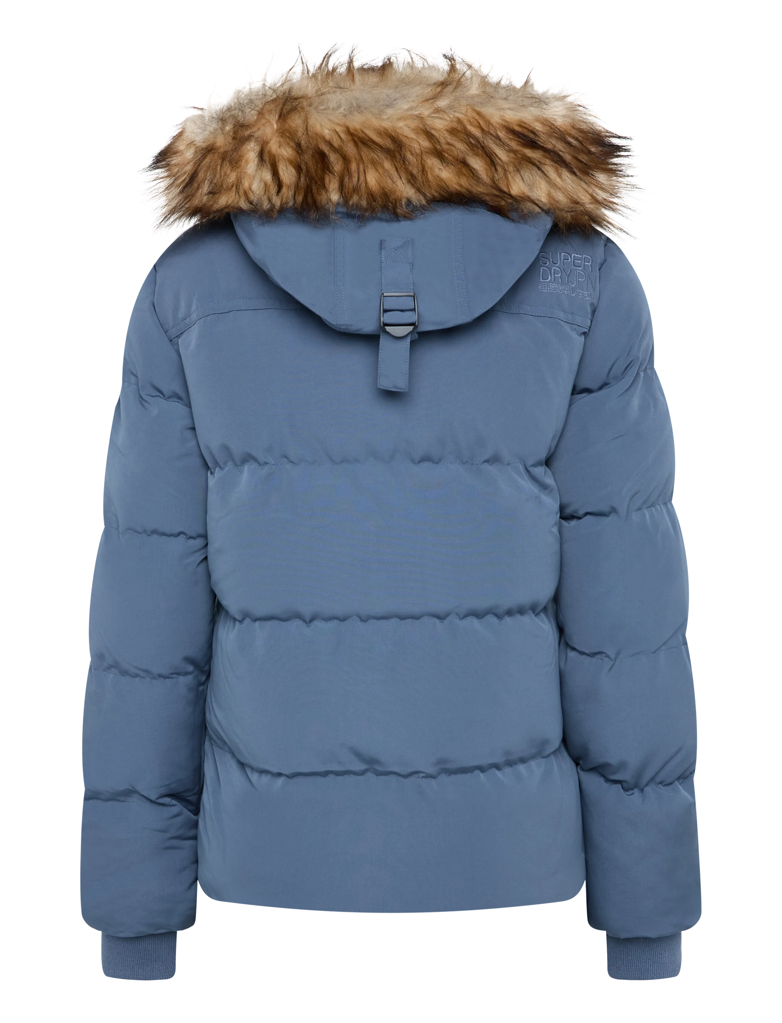Superdry - EVEREST 5 BAFFLE PUFFER JKT - overtøj - dry slate blue - 1