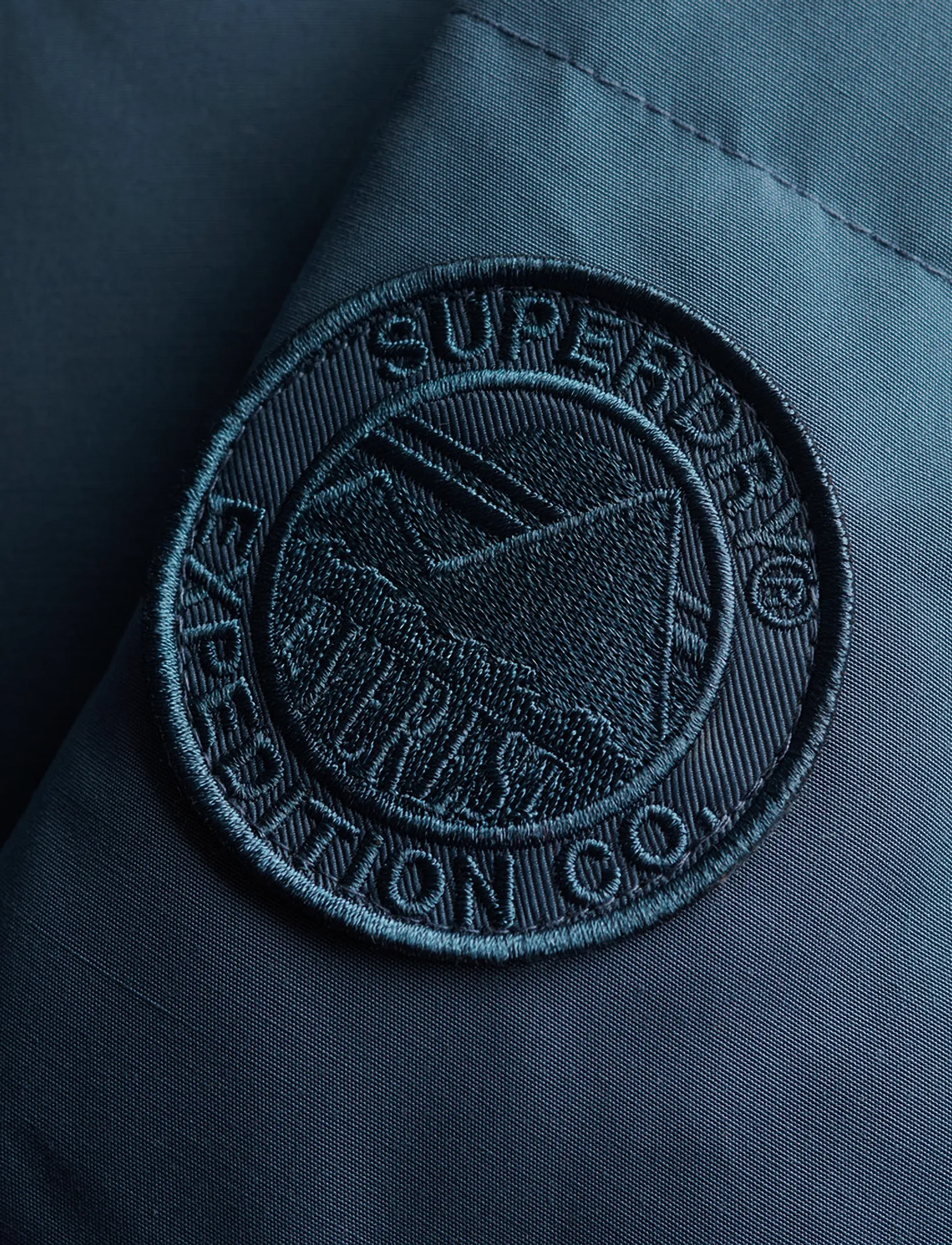 Superdry - EVEREST 5 BAFFLE PUFFER JKT - vinterjakker - dry slate blue - 1