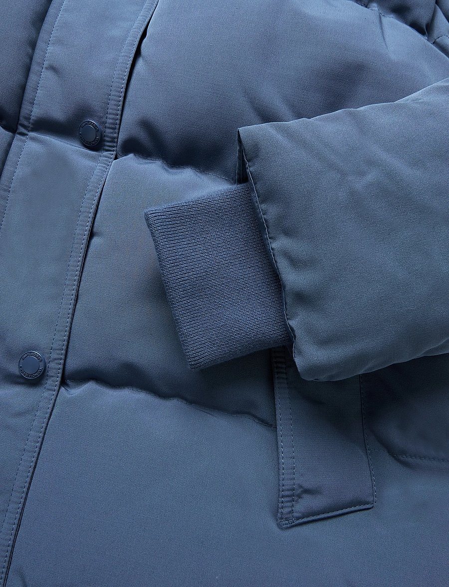 Superdry - EVEREST 5 BAFFLE PUFFER JKT - talvejoped - dry slate blue - 3