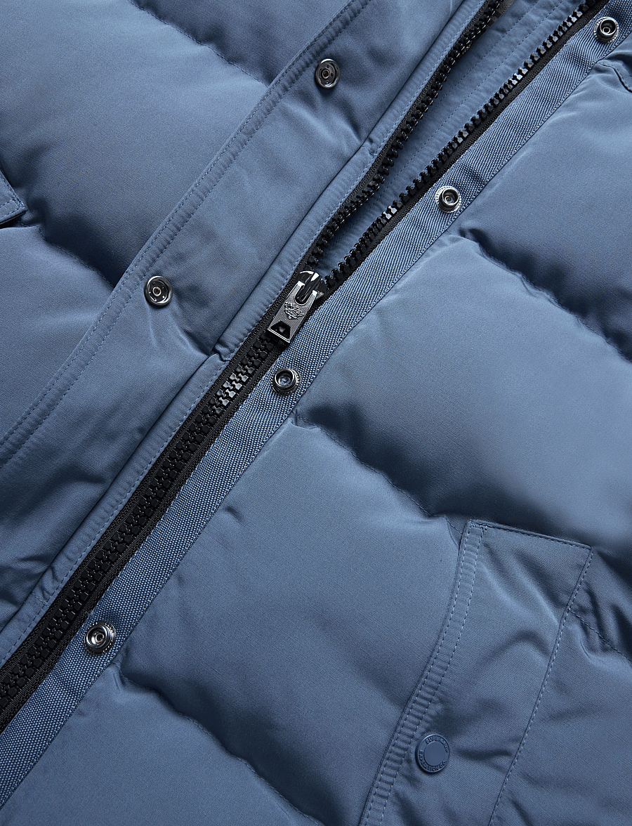 Superdry - EVEREST 5 BAFFLE PUFFER JKT - talvejoped - dry slate blue - 4