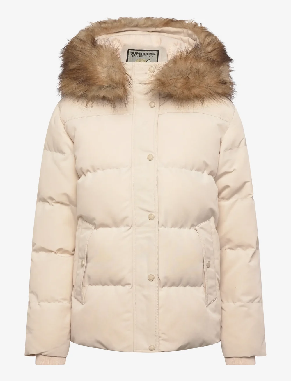 Superdry - EVEREST 5 BAFFLE PUFFER JKT - parkas - pink tint - 0