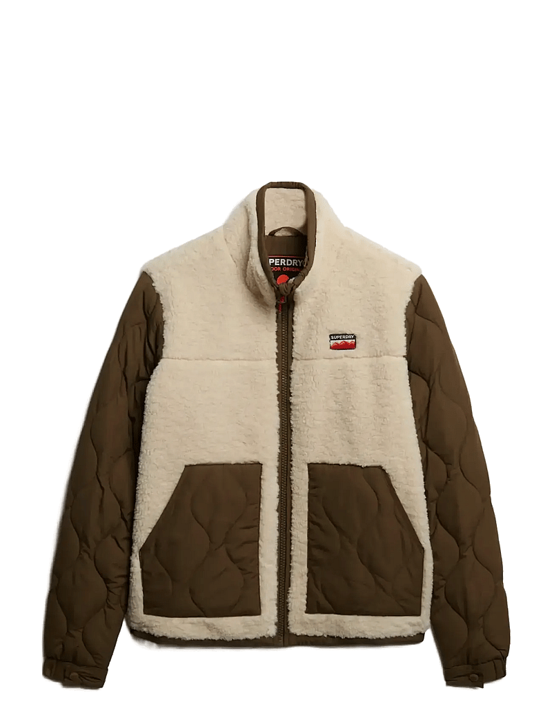 Superdry Fleece Hybrid Jacket (SDW5011934A) Mid layer jackets