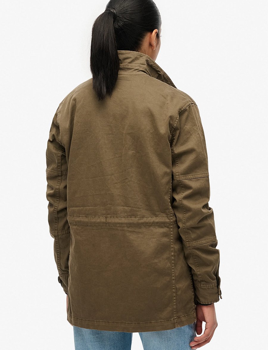 Superdry - DROPPED WAIST JACKET - utility-jakker - deep olive - 2