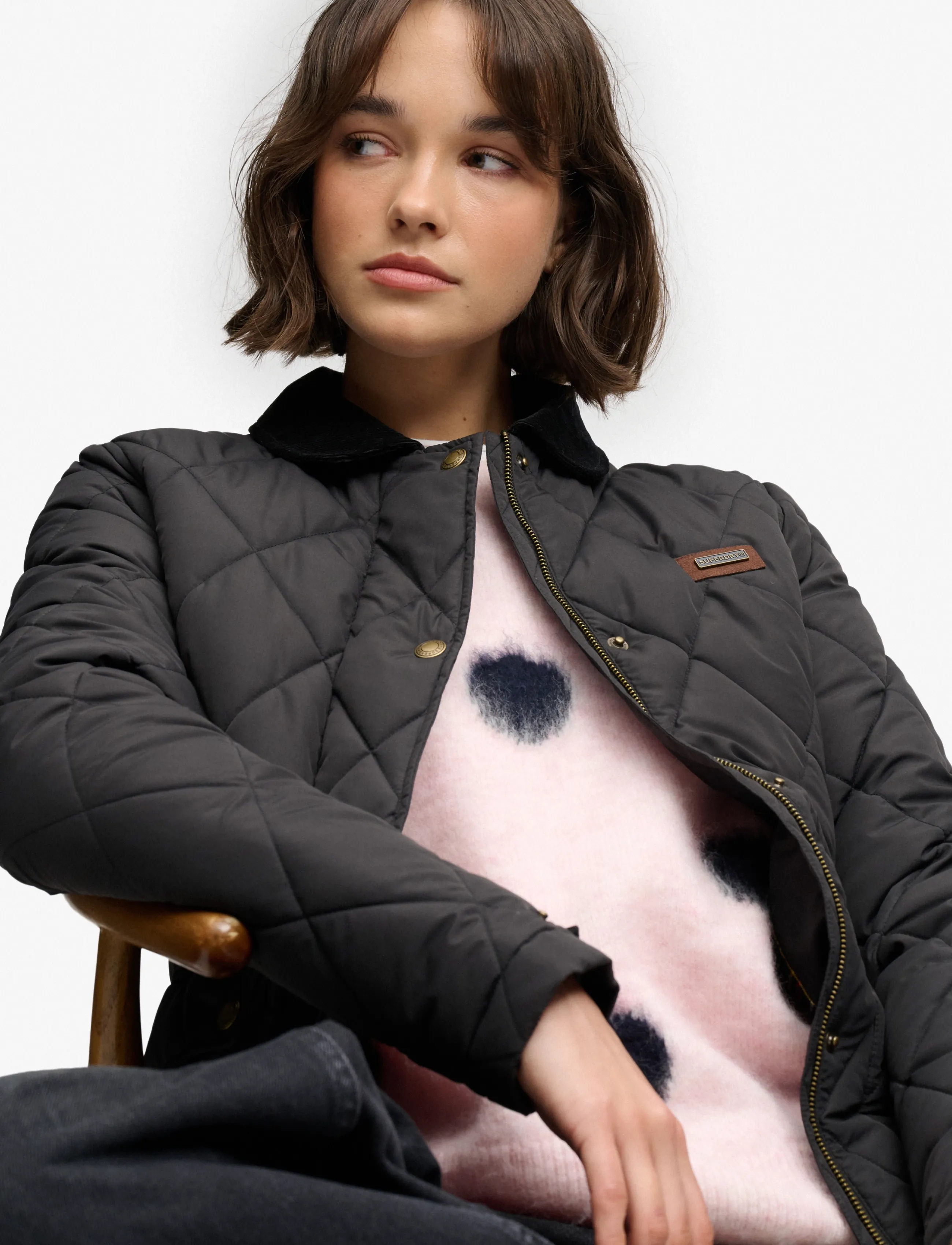 Cord Trimmed Liner Jacket 7