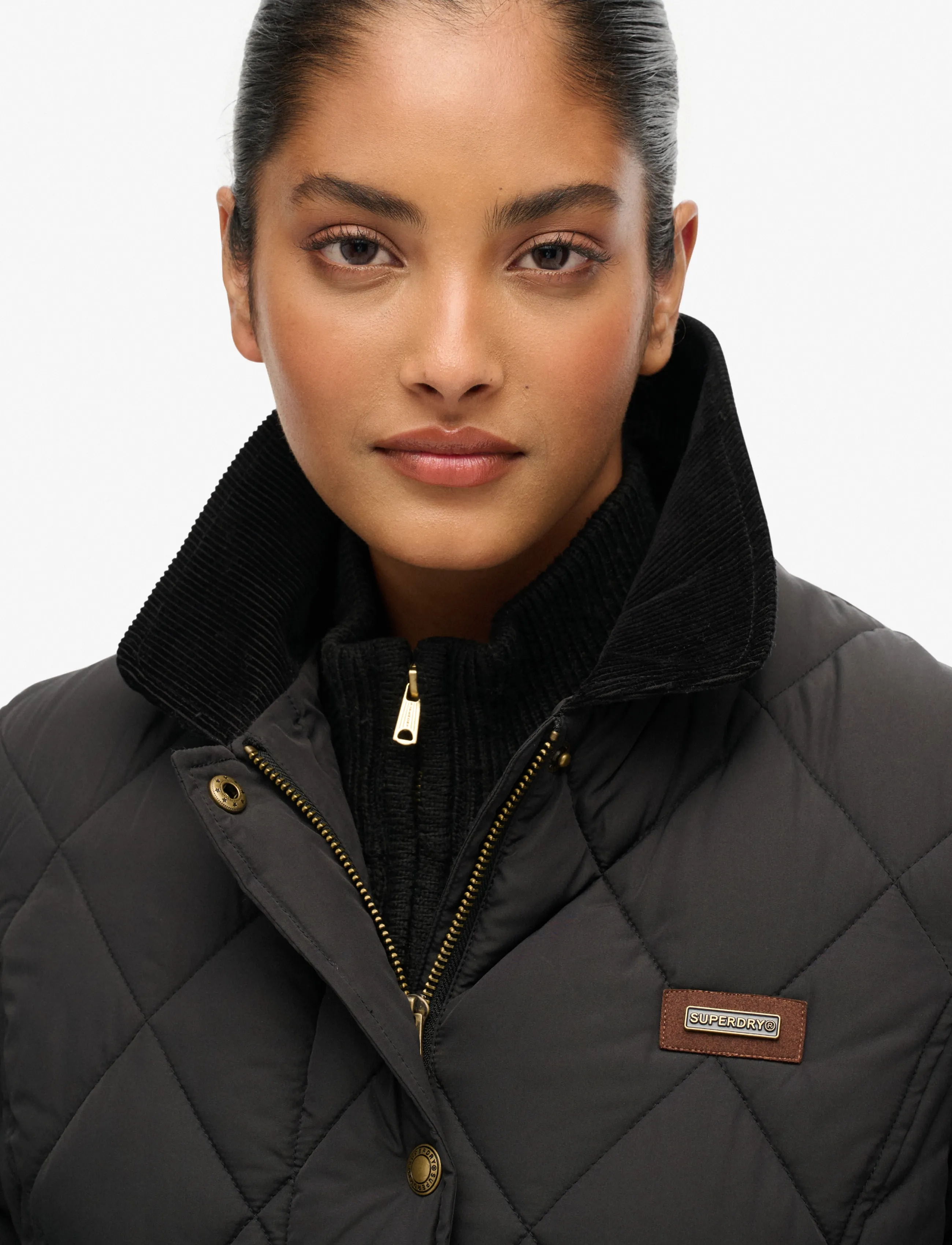 Superdry Cord Trimmed Liner Jacket jackor dam – bild 10