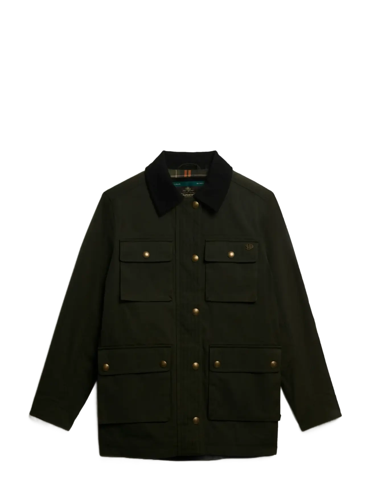 Superdry WAX JACKET - Utility jakid - SURPLUS GOODS OLIVE GREEN / khaki/green