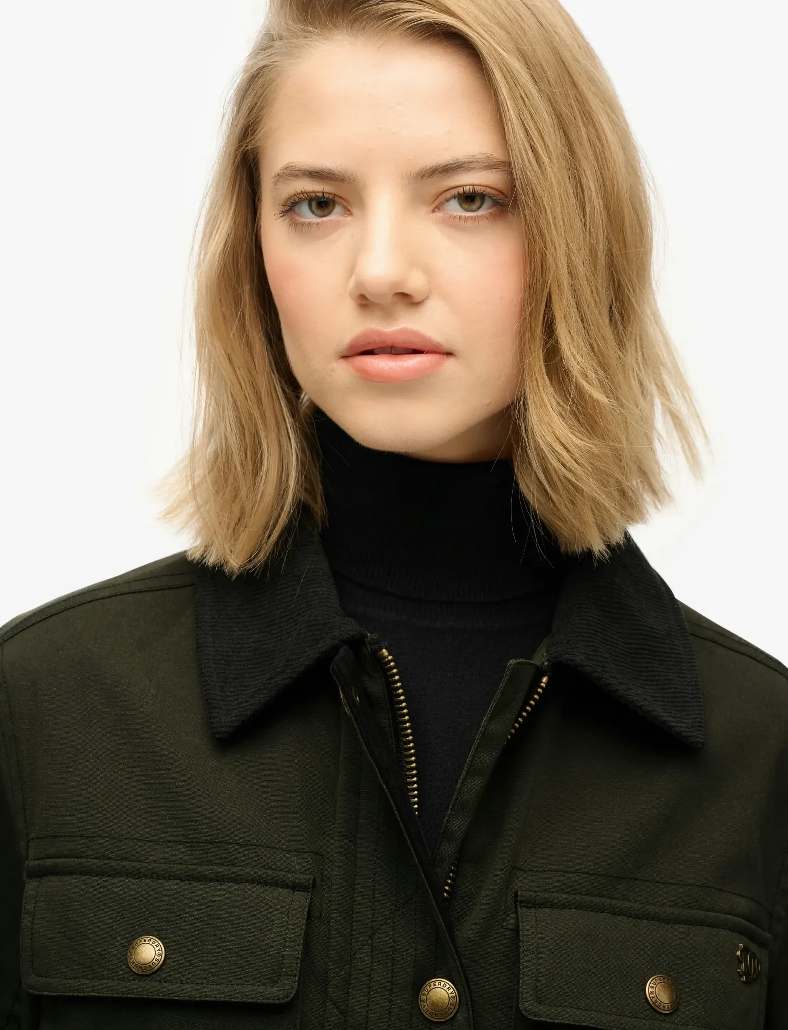Superdry - WAX JACKET - Üleriided - surplus goods olive green - 3