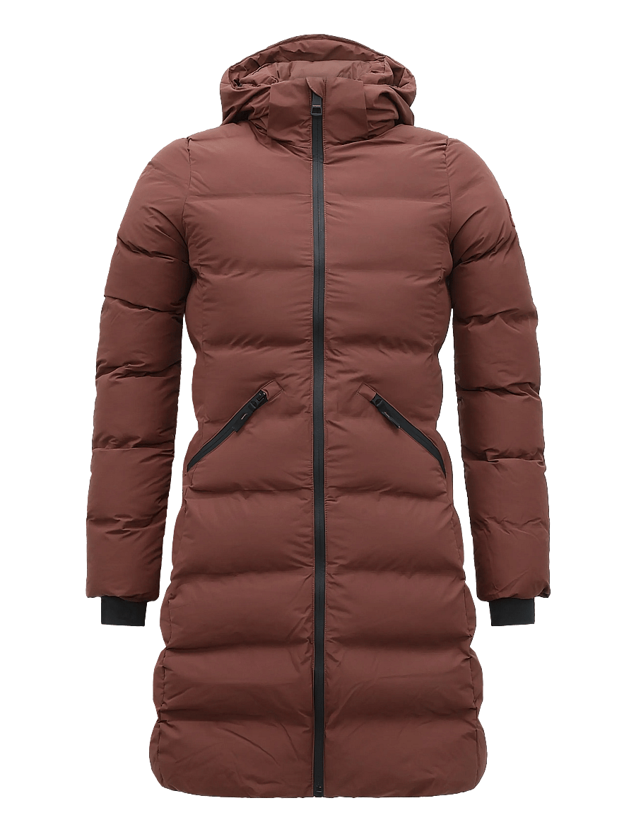 Superdry - CITY MID PADDED JACKET - léttir jakkar - marron brown - 1