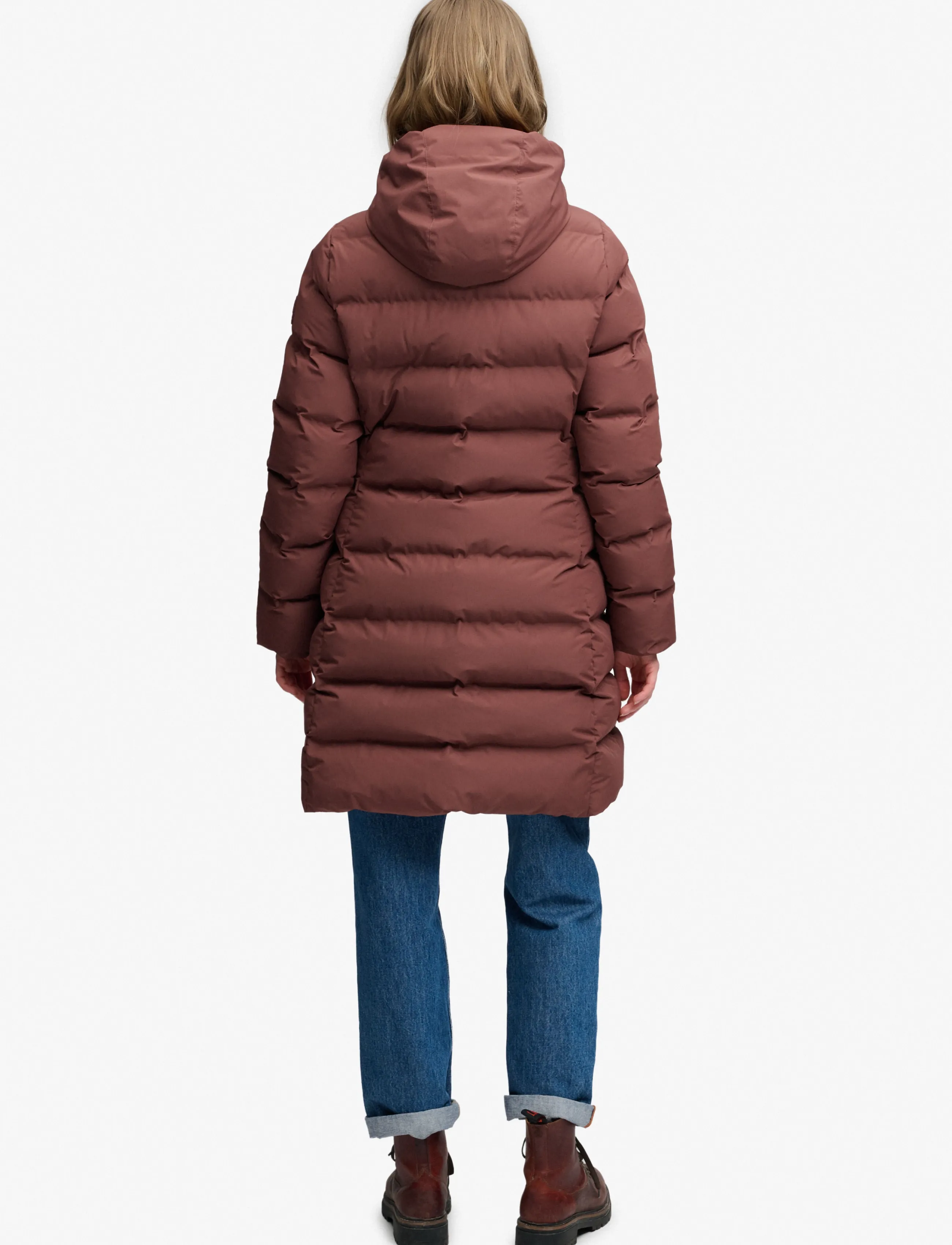 Superdry - CITY MID PADDED JACKET - vinterjakker - marron brown - 2